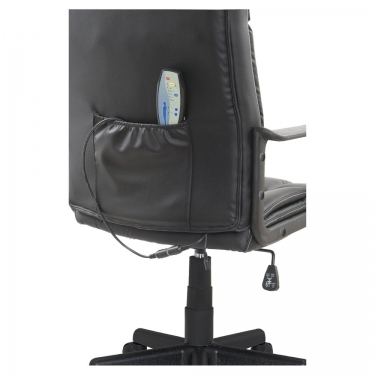 Кресло с массажным модулем BRABIX BRABIX Relax MS-001 Черный