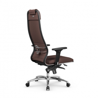 Кресло руководителя Метта Metta L 1m 38К2/2D Infinity Easy Clean MPES Комплект 1 Темно-коричневое