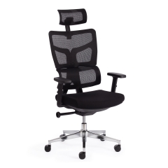 Кресло офисное Tetchair MESH-11HR ткань/сетка, черный