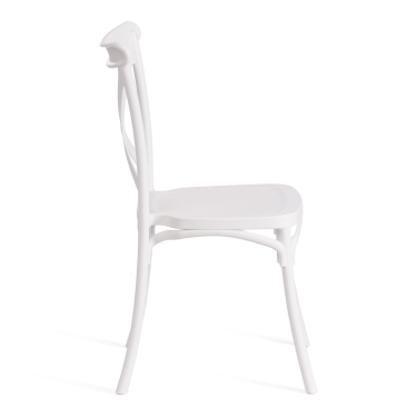 Стул Tetchair CROSS mod. PL24 пластик, 48 х 58 х 89 см, White белый 11954