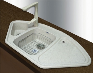 Кухонные мойки GF-С1040Е из искусственного камня