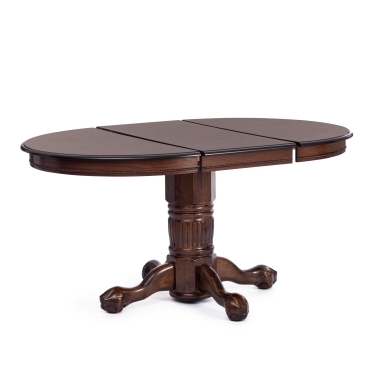 Стол круглый раскладной Tetchair Rochester -STC- 4260-STC дерево гевея/мдф, 106 150 х 106 х 75 см, Tobacco
