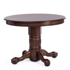 Стол круглый раскладной Tetchair Rochester -STC- 4260-STC дерево гевея/мдф, 106 150 х 106 х 75 см, Tobacco