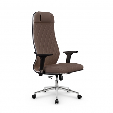 Кресло руководителя Метта Мetta L 1m 40M/2D Infinity Easy Clean MPES Комплект 10 Светло-коричневое