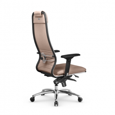 Кресло руководителя Метта Мetta L 1m 38K2/4D Infinity Easy Clean MPES Комплект 1 Темно-бежевое