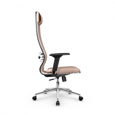 Кресло руководителя Метта Мetta L 1m 38K2/4D Infinity Easy Clean MPES Комплект 9 Темно-бежевое