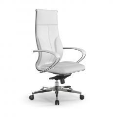 Кресло руководителя Метта Мetta L 1m 46/K Infinity Easy Clean MPES Комплект 3 Белое