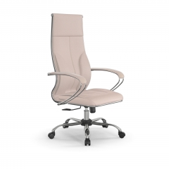 Кресло руководителя Метта Мetta L 1m 46/K Infinity Easy Clean MPES Комплект 7 Молочное
