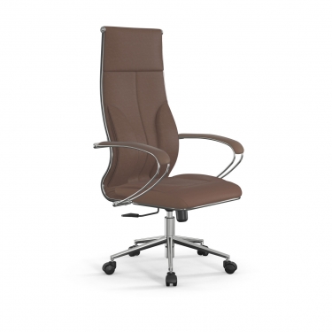 Кресло руководителя Метта Мetta L 1m 46/K Infinity Easy Clean MPES Комплект 9 Светло-коричневое