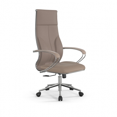 Кресло руководителя Метта Мetta L 1m 46/K Infinity Easy Clean MPES Комплект 10 Темно-бежевое