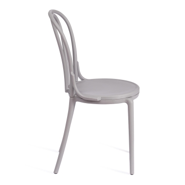 Стул Tetchair THONET mod. PL62 пластик, 42 x 52 x 89 см, Grey Cерый 09