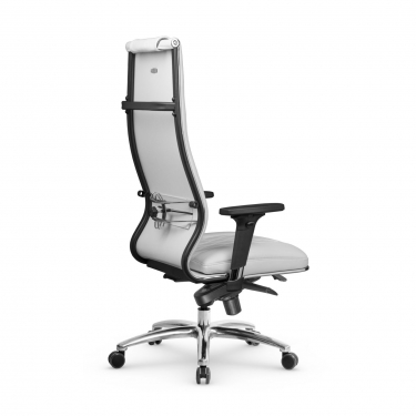 Кресло руководителя Метта Мetta L 1m 50M/2D Infinity Easy Clean MPES Комплект 1 Белое
