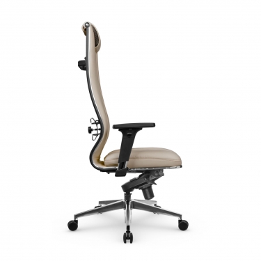 Кресло руководителя Метта Мetta L 1m 50M/2D Infinity Easy Clean MPES Комплект 2 Темно-бежевое