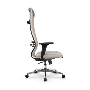 Кресло руководителя Метта Мetta L 1m 50M/2D Infinity Easy Clean MPES Комплект 3 Светло-бежевое