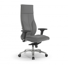 Кресло руководителя Метта Мetta L 1m 46/2D Infinity Easy Clean MPES Комплект 1 Серое