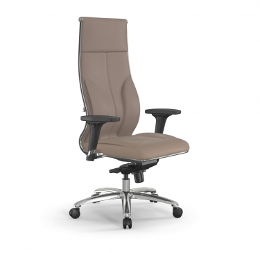 Кресло руководителя Метта Мetta L 1m 46/2D Infinity Easy Clean MPES Комплект 1 Темно-бежевое
