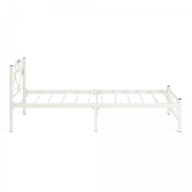 Кровать Tetchair MALVA mod. 9303 металл, 90200 см Single bed, White белый