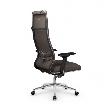 Кресло руководителя Метта МЕТТА L 1m 50M/4D Infinity Easy Clean MPES Комплект 7 Темно-коричневое