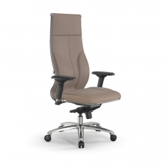 Кресло руководителя Метта Мetta L 1m 46/4D Infinity Easy Clean MPES Комплект 1 Темно-бежевое