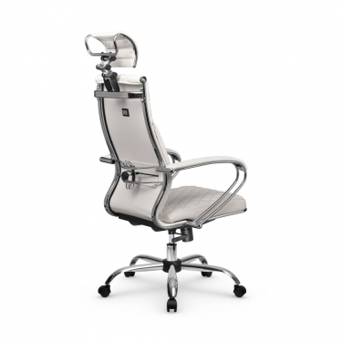 Кресло руководителя Метта Metta L 2c 44C/K116 Infinity Easy Clean MPES Комплект 5 Белое