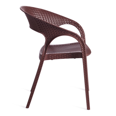 Стул Tetchair TINTO mod. PC59 пластик, 60 х 63 х 83 см, Brown коричневый