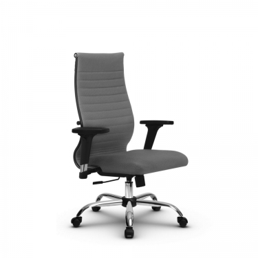 Кресло офисное Метта МЕТТА B 2b 19/2D, Основание 17833 Комплект 2 Светло-серое