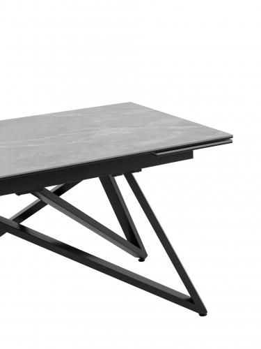 Стол обеденный Stool Group Канкун раскладной 140-18090 Керамика серый