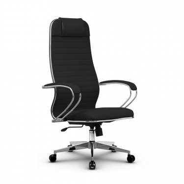 Кресло офисное Метта METTA B 1m 17K1/K131, Основание 17834 Комплект 3 Черное