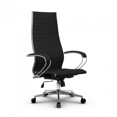 Кресло офисное Метта METTA B 1m 8K1/K131, Основание 17834 Комплект 3 Черное