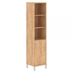 Стеллаж с дверью ДСП Skyland В431.2 R Дуб Бофорд