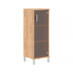 Стеллаж стекло тонированное Skyland В421.8 R Дуб Бофорд