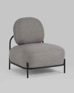 Кресло Stool Group Стоун 1 рогожка Серый