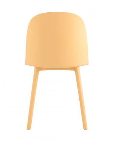 Стул Stool Group Fog с подушкой пластик Желтый