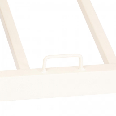 Кровать Tetchair Federica mod. AT-881 дерево гевея/металл, 160200 Queen bed, Белый butter white