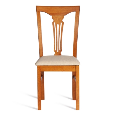 Стул Tetchair Гермес/ Hermes дерево гевея, 43х49х94см, Espresso, ткань бежевая S178-4