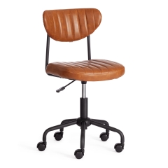 Кресло Tetchair SLIM иск. кожа, Brown коричневый
