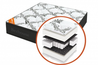 Матрас Berhouse Mega холкон TFK Gray Night Berhouse Размер 900х2000 мм