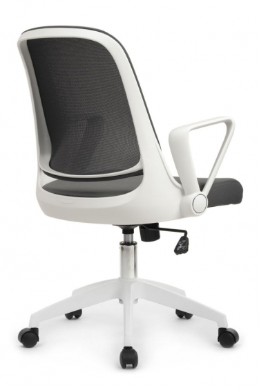 Кресло компьютерное Рива RV DESIGN W-158 white Серый