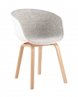 Кресло Stool Group Libra Soft Серое