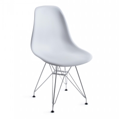 Стул Tetchair CINDY IRON CHAIR EAMES mod. 002 / 1 шт. в упаковке металл, пластик, 51x46x82,5, белый