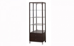 SINGWAYS G2112 витрина темн. орех