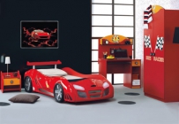 Кровать-машина с подсветкой BIG RACER