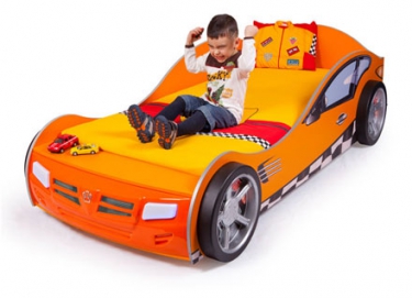 Кровать-машина Formula красная Advesta