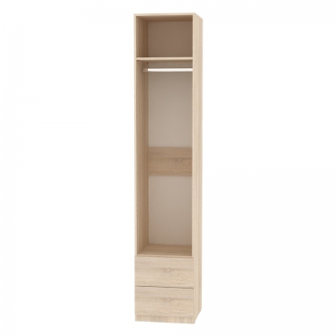 Шкаф распашный Аларти РиалH11230х45х45PUSHtoOPENДМ
