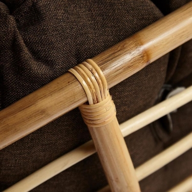 Кресло Tetchair PAPASAN ECO/ПАПАСАН ЭКО P115-1/SP STD /без подушки/ 115x101x92 см, Natural натуральный