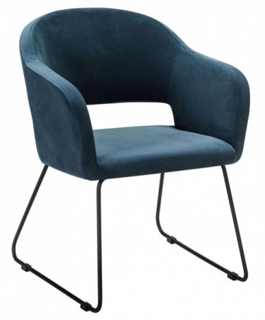 Кресло R-home Oscar Diag blue/Линк