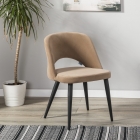 Кресло R-home Lars Diag beige/черный