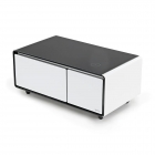 Умный кофейный столик с холодильником Eureka EUREKA TB90, White+Black