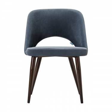 Стул R-home Lars Diag grey/т.орех