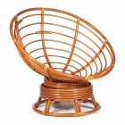 Кресло-качалка Tetchair PAPASAN/ПАПАСАН w 23/01 B /без подушки/ 115х78х104 см, Cognac коньяк